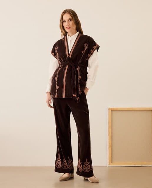 Pantalón de terciopelo