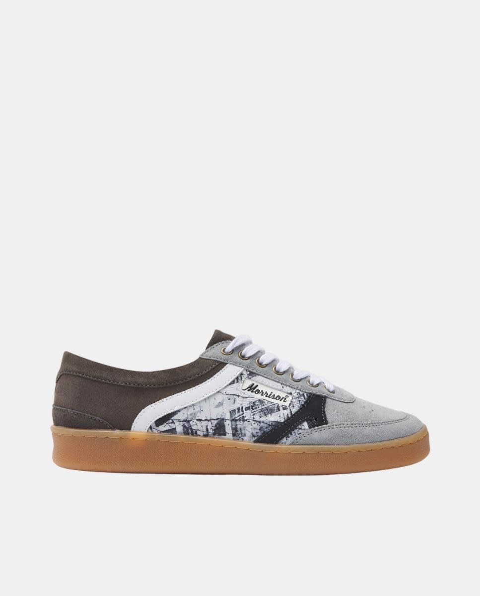 Morrison Zapatillas nineties de serraje con estampados únicos.