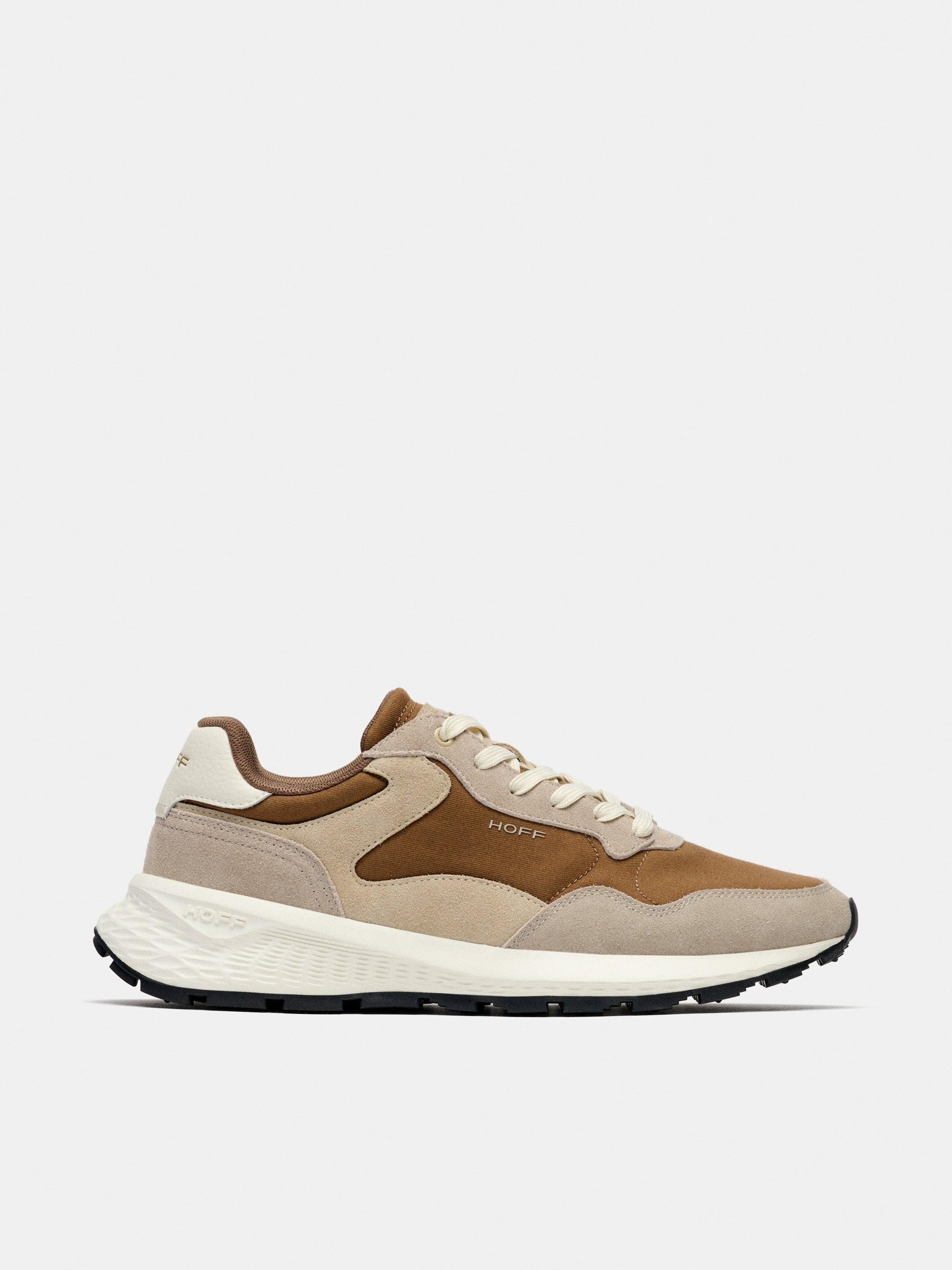 Deportivas de hombre con collarin acolchado y detalle de logo bordado en la parte trasera