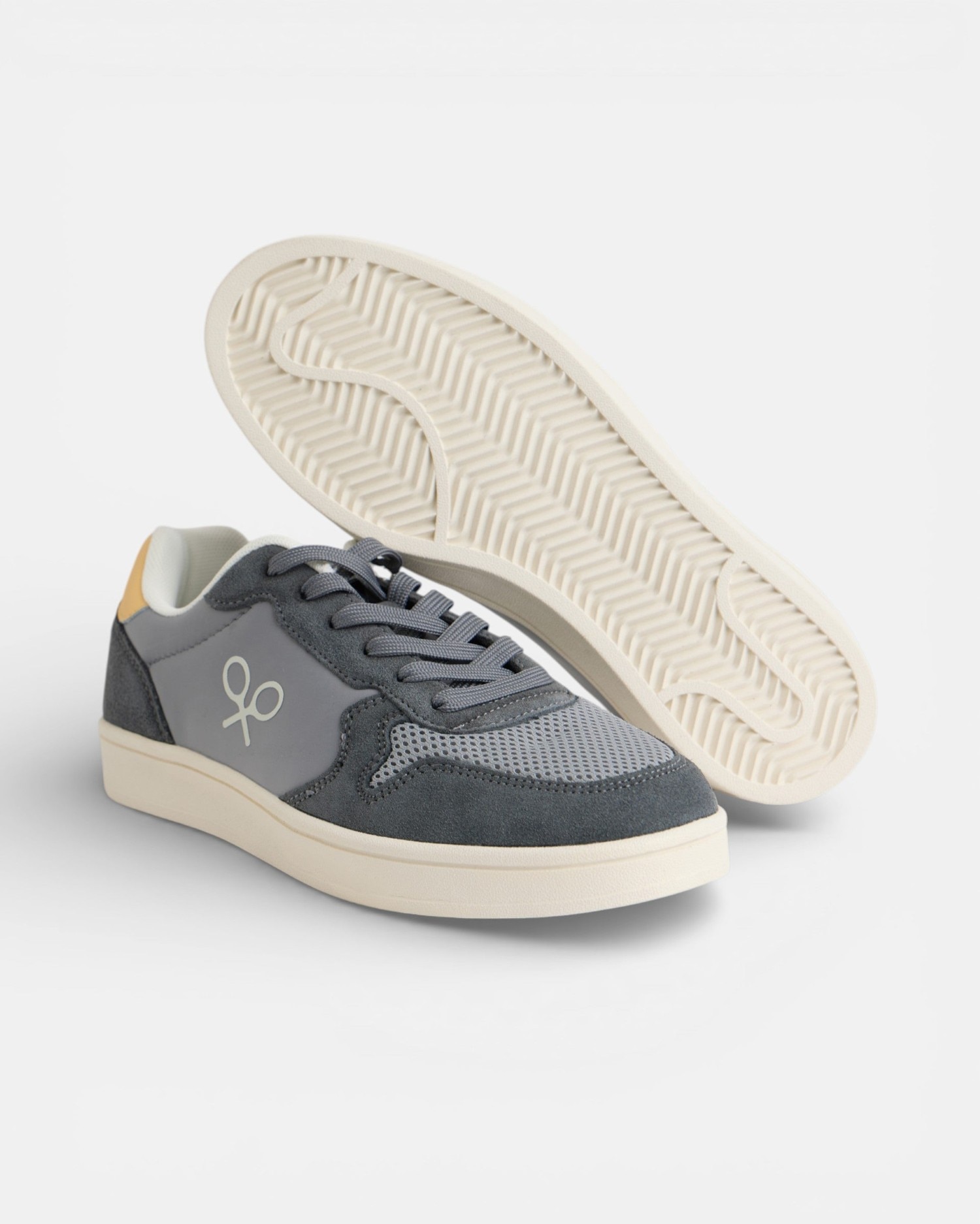 Zapatillas de hombre bicolor