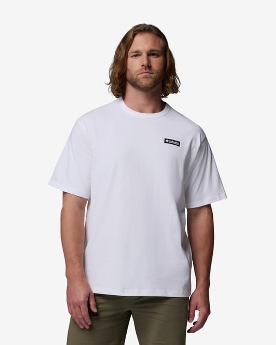 Columbia Camiseta Columbia CSC Heavyweight Iconic manga corta blanco limpio