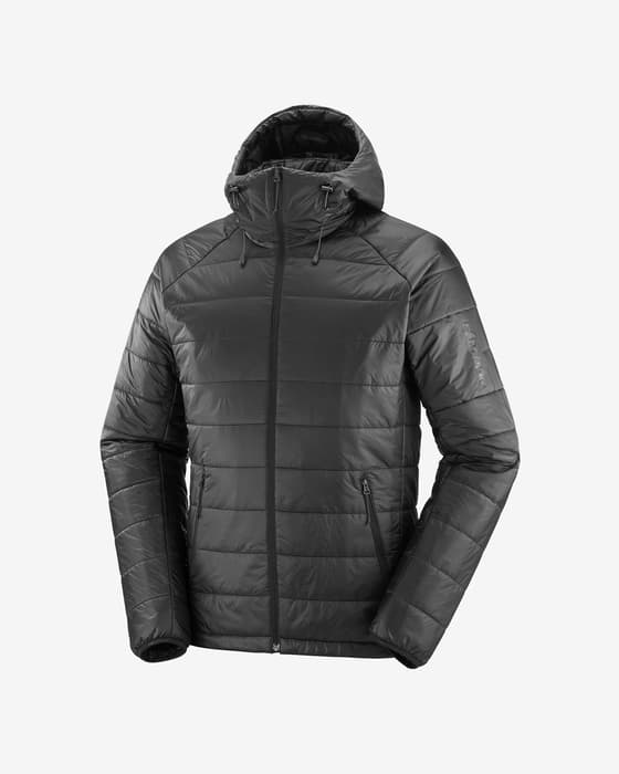 Salomon Chaqueta con capucha Salomon Outline Insulated negro
