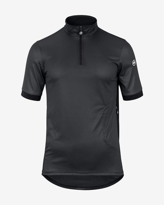 Assos Maillot Assos Mille GTC c2 manga corta gris oscuro