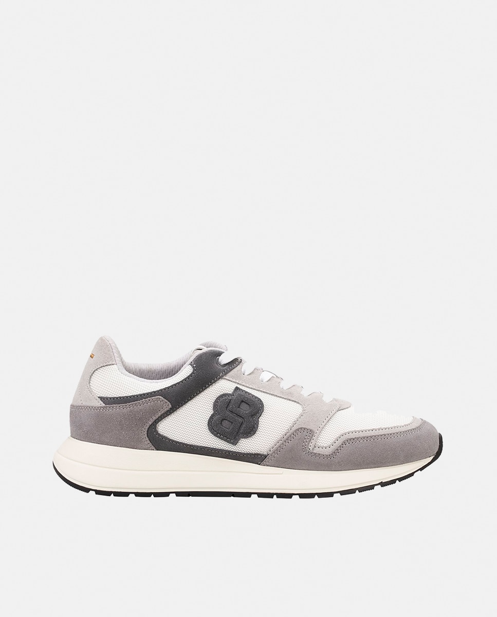 Zapatillas de hombre bicolor