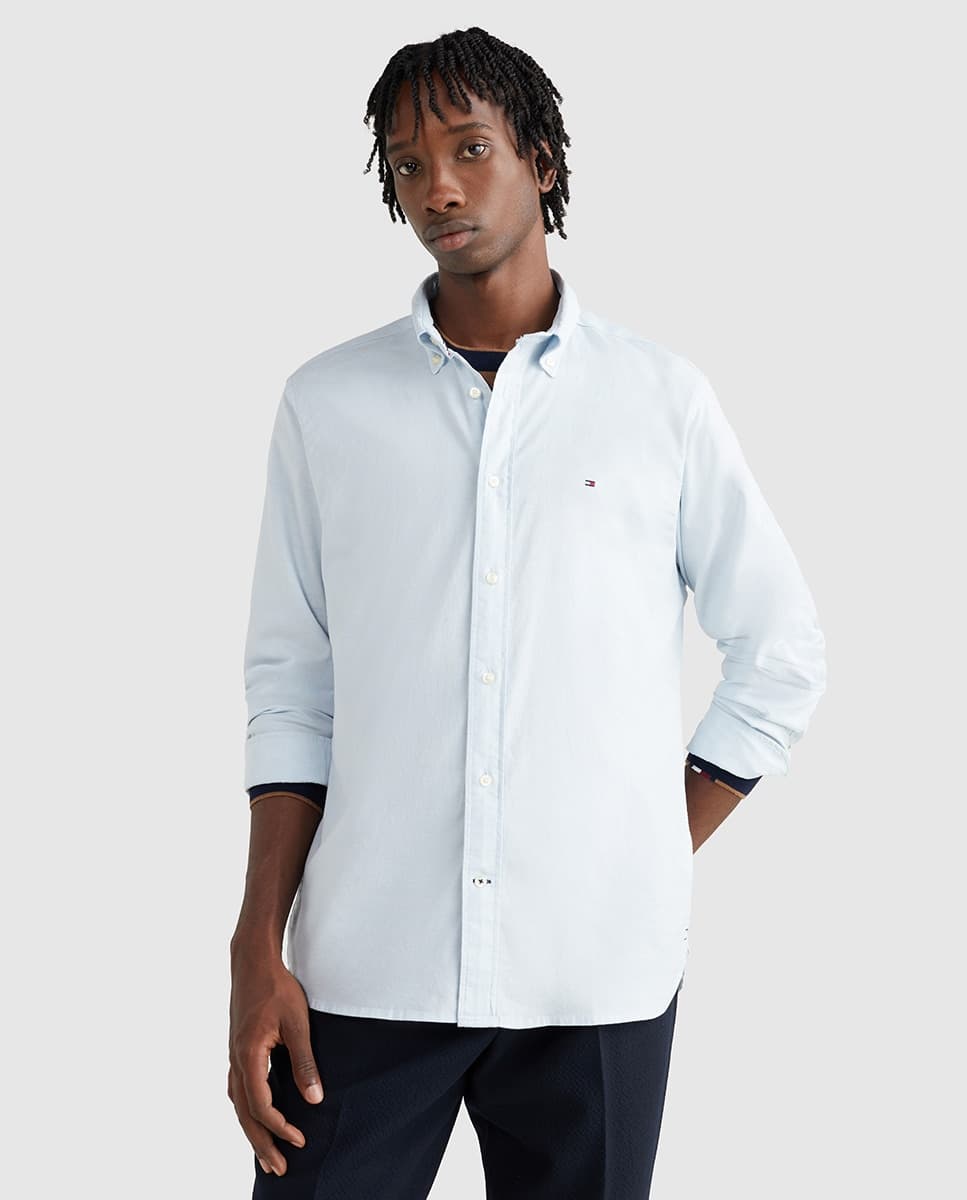 Camisa de hombre Tommy Hilfiger de manga larga regular fit