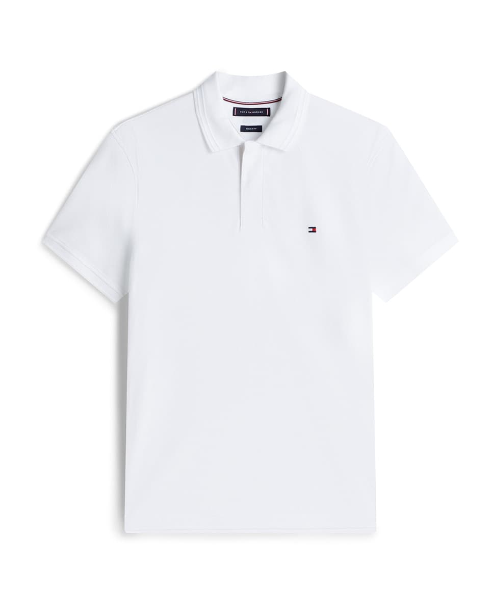 Polo de caballero de manga corta liso