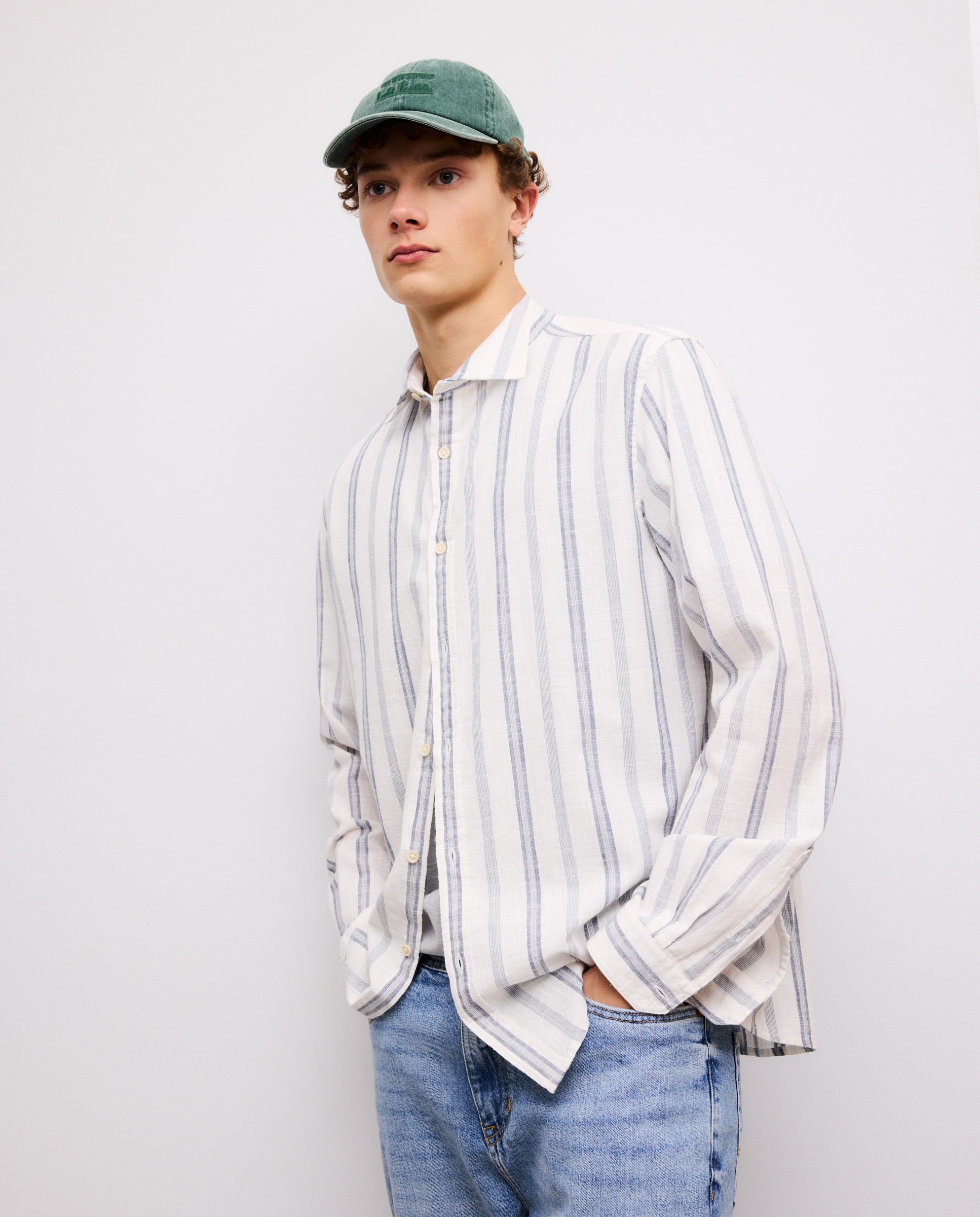 Camisa rayas de hombre