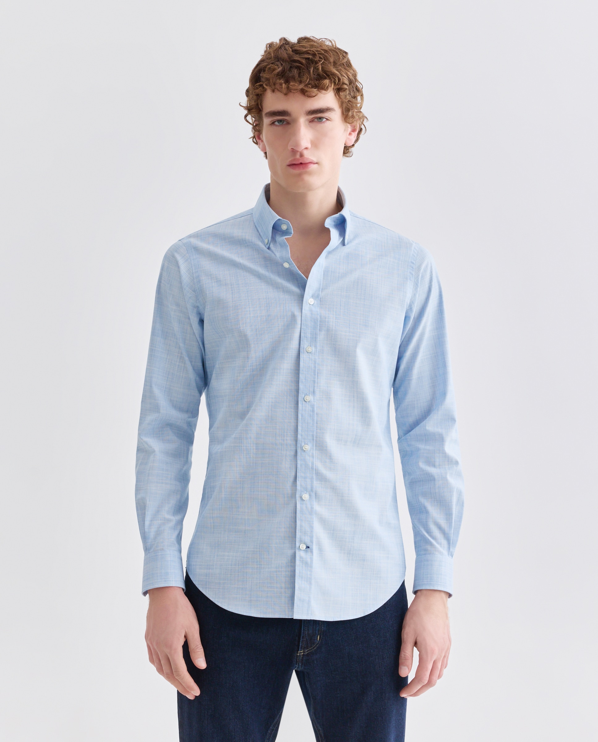 Camisa de hombre non iron