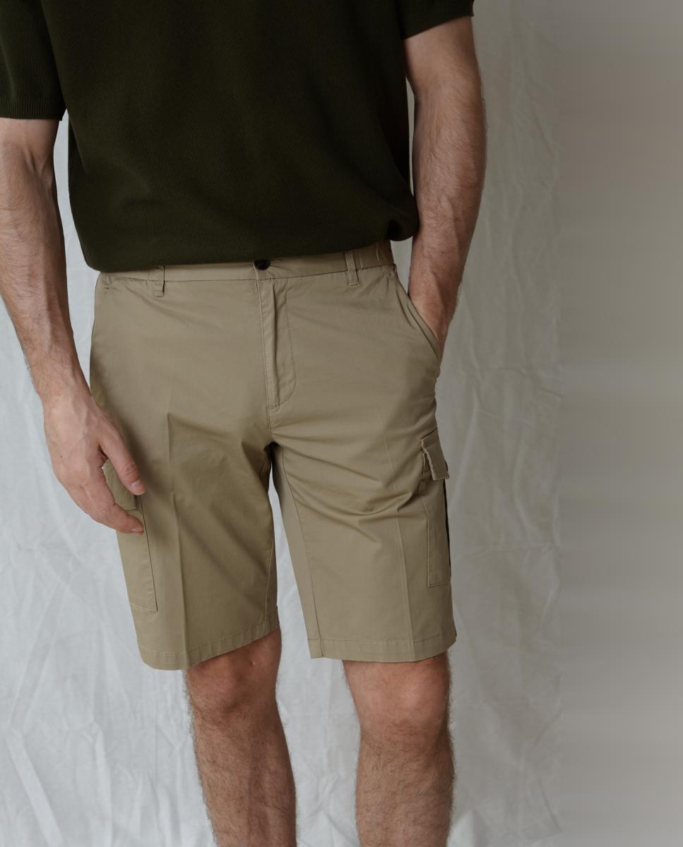 Bermuda corta sport de hombre