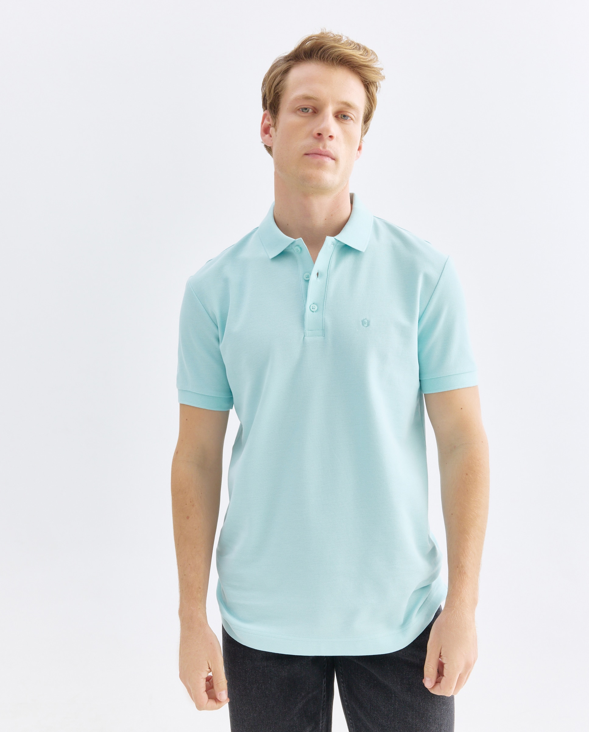 Polo de hombre de manga corta