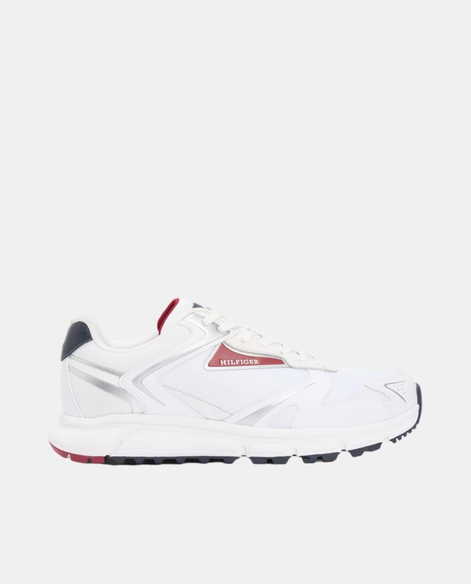 Tommy Hilfiger Zapatillas de hombre estilo runner en color blanco de Tommy Hilfiger