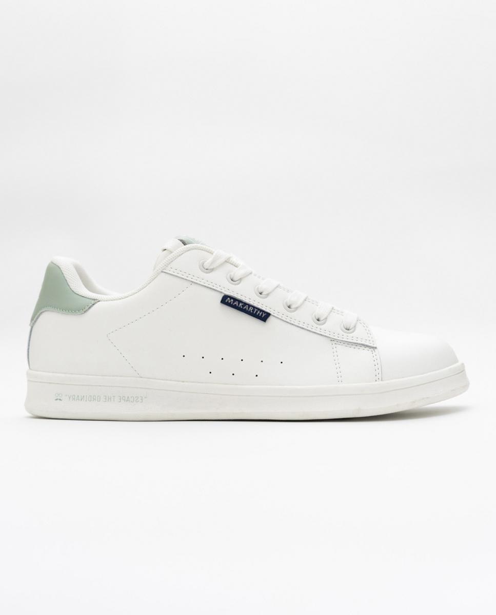 Makarthy Zapatillas deportivas de hombre casual de piel
