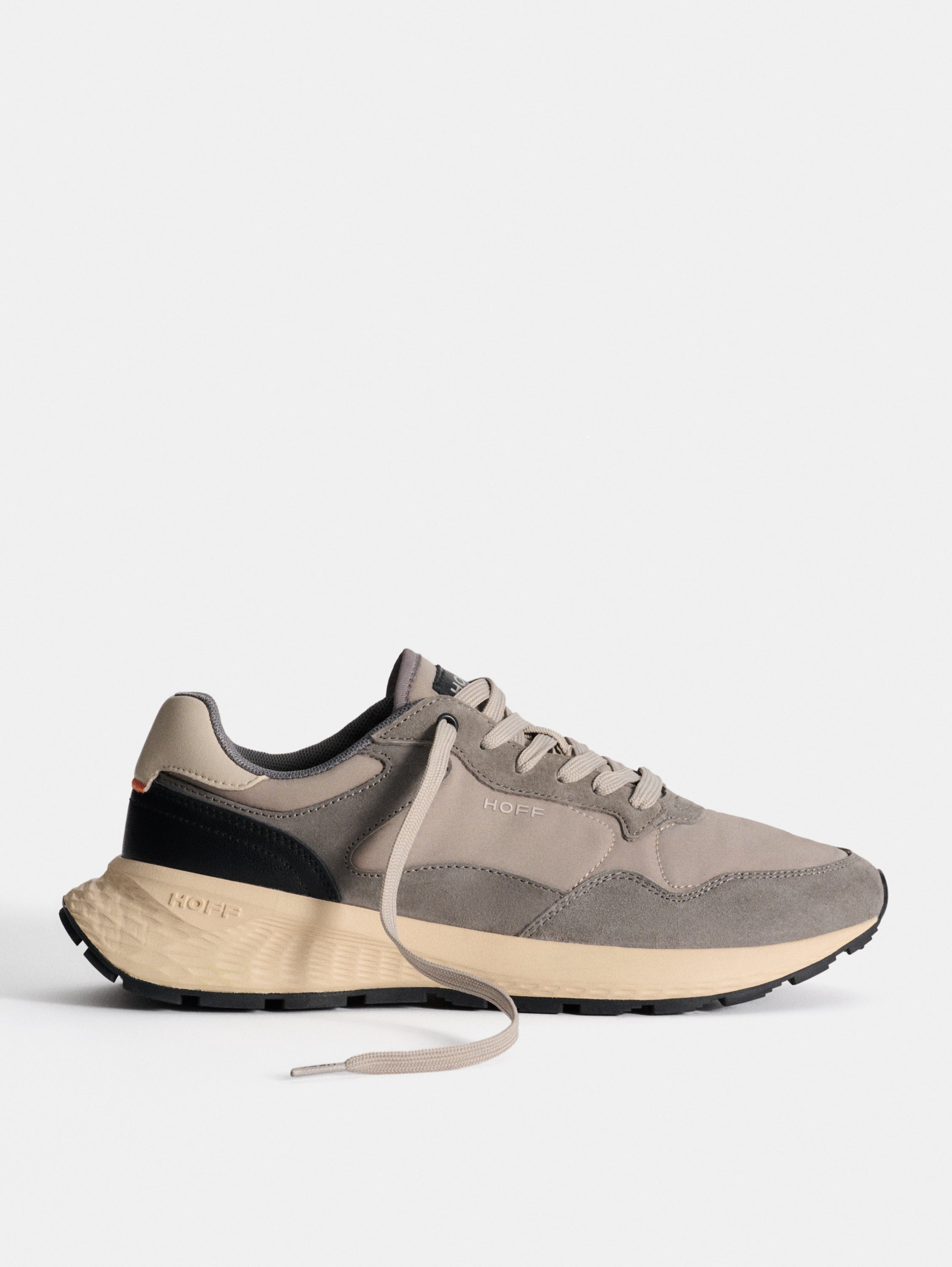 Zapatillas retro de hombre estilo alpargata con detalles en ante