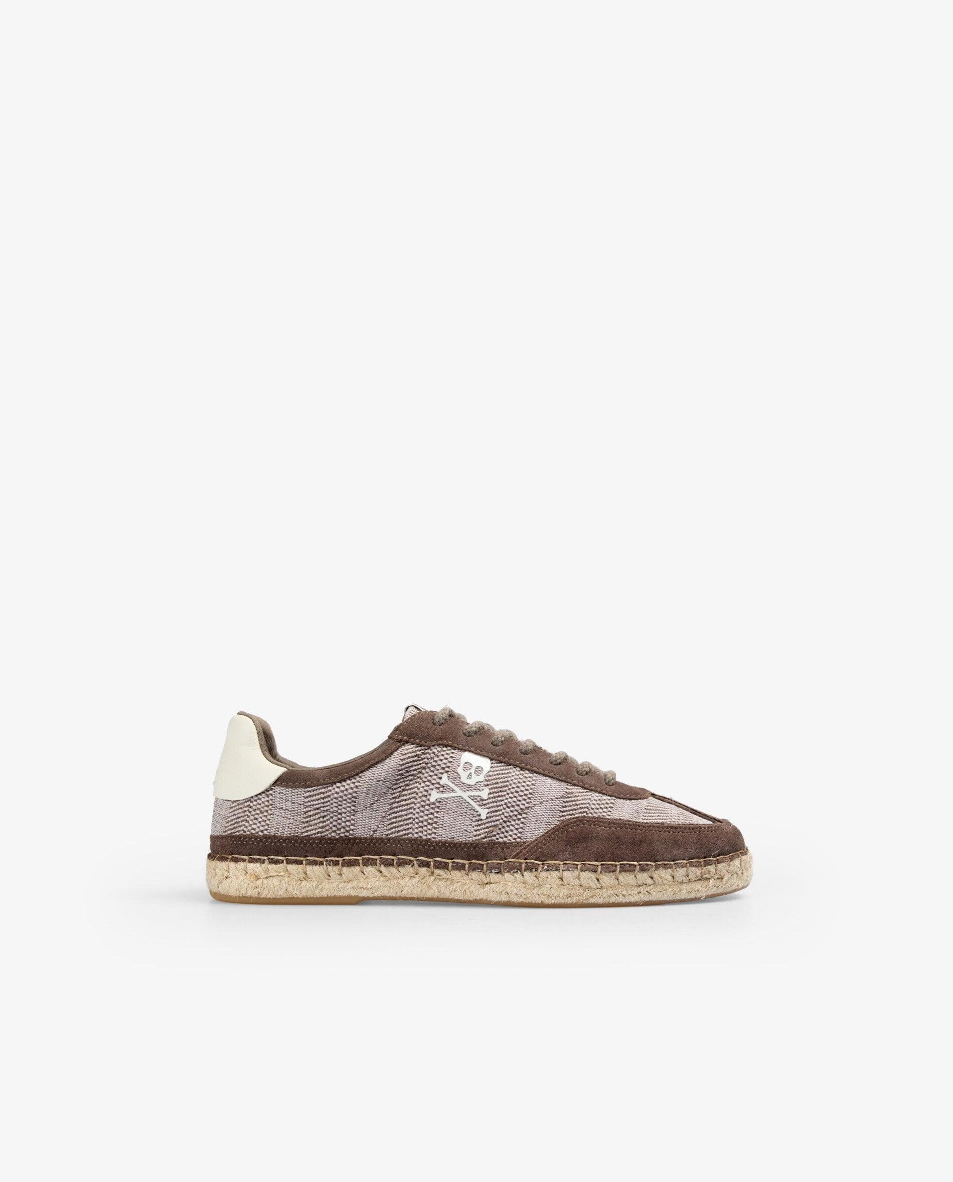 Zapatillas retro de hombre estilo alpargata con suela de yute